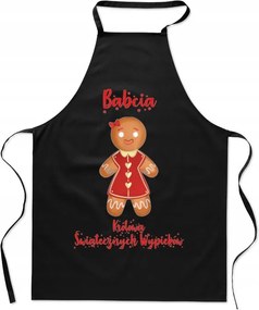 Karácsonyi konyhai kötény Nagymama a karácsonyi sütemények királynője