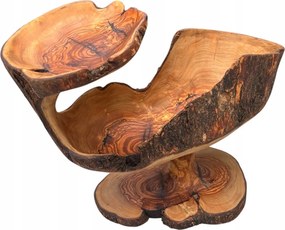 Nagy Olajfa Kehely Tál DMIS40.2 Gyümölcs Bárka