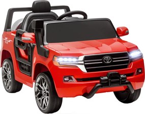AIYAPLAY Elektromos Autó Gyerekeknek 3 Éves Kortól - Toyota LAND CRUISER Elektromos Autó 12V Akkumulátorral, Távirányítóval, Fényszórókkal, Trombittal