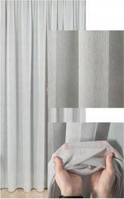 Függöny Típus Bambusz Függöny Wave Szalaggal Hullámokhoz Szürke Lebegő Sz. 380x170