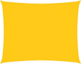 vidaXL sárga téglalap alakú oxford-szövet napvitorla 5 x 7 m