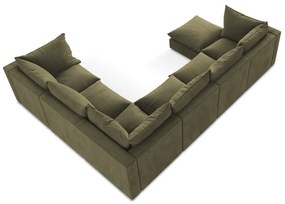 Khaki sarokkanapé (jobb oldali-U alakú) Manao – Makamii