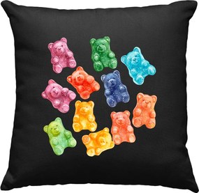 Gyümölcsös macis párna 1 fekete