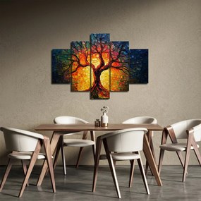 Kép - Az élet fája mozaikban (150x105 cm)