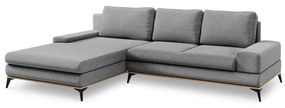 Planet szürke kinyitható sarokkanapé, bal oldali - Windsor &amp; Co Sofas
