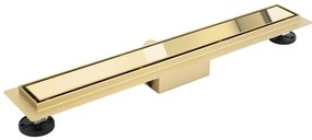 REA-G2562 - NEOX 70 cm lineáris lefolyó rozsdamentes acél/aranyszínű