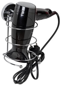 WENKO 20896100 – Hajszárítótartó VACUUM-LOC MILAZZO 12 x 17 cm, fényes króm