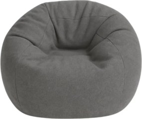 XL beltéri babzsákfotel – sötétszürke