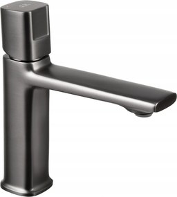 Alacsony Álló Mosdócsaptelep Kattanó Dugóval Grafit Laveo Tores