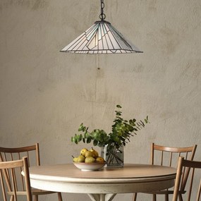 Elstead Lighting Alderley TF-ALDERLEY-P Függőlámpa 1x60W/E27 IP20