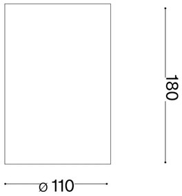 Ideal Lux - Fali lámpa FLASH 1xG9/40W/230V fehér