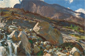 Kép - John Singer Sargent, Simplon Pass, reprodukciók (90x60 cm)