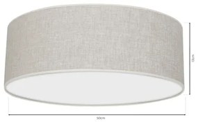 Mennyezeti lámpa LINO 3xE27/60W/230V