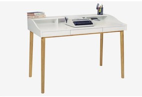 Szekreter típusú íróasztal 60x120 cm Lindenhof – Woodman