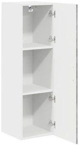 Fali konyhaszekrény Beton Szürke 30 x 31 x 100 cm Faanyag