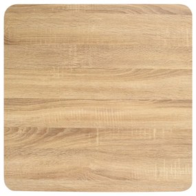világosbarna MDF bisztróasztal 60 x 60 cm