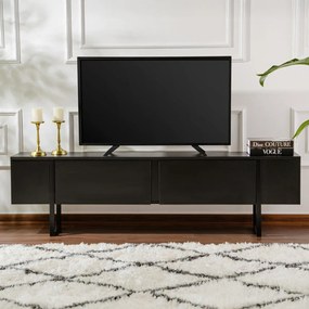TV asztal Serenity Wood Fekete