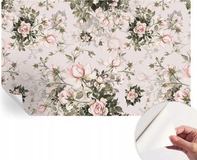 Öntapadós tapéta Divatos 3D fali ragasztóval Virágmintás 416x254 cm