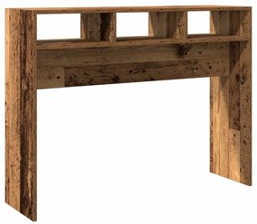 Konzolasztal régi fa 105x30x80 cm műszaki fa