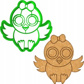 Húsvéti Forma Mézeskalács lyukasztó Húsvéti Csirke Csirke 8cm