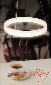 MILAGRO ML405 RING Modern Led Függesztett Lámpa Fehér LED IP20