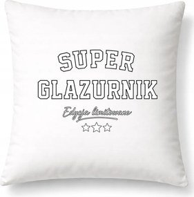 Ajándék párna Glazurnik Glazurnik Fehér