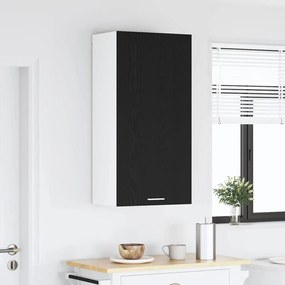 Függő szekrény Riga Fekete tölgy és fehér 50 x 31 x 100 cm