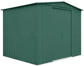 fém kerti ház GLOBEL 108 ZÖLT + napfénytető LG2501