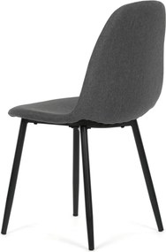 CT-V2972 GREY2 szürke szövet étkezőszék