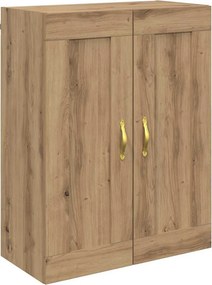 vidaXL Fali szekrény Artisan tölgy 69,5 x 34 x 90 cm Faanyag