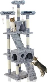 Kaparófa macskáknak Hawaj 170 cm antracit