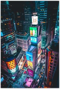 Poszterek 80x120 New York felülnézet