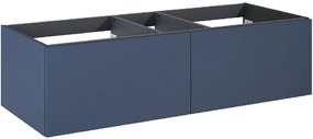 Elita Look Slim szekrény 120x44.9x31.8 cm Függesztett, mosdó alatti kék 169467