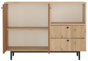 Komód Rebutia 2 (tölgy + tégla) . 1102497