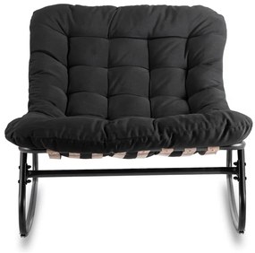 Hintafotel Fekete Párnával. AURORA