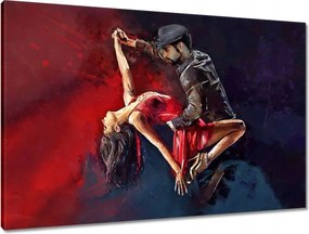 Vászonkép 90x60 Tangó Szenvedélyes táncok Szex