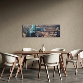 Kép - Patikus asztal (órával) (90x30 cm)