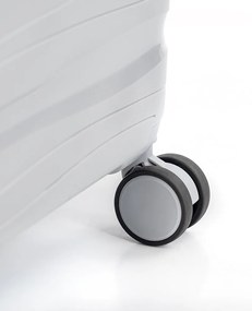 TraveLux Voyager III gurulós bőrönd szett szürke