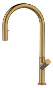 ALVEUS 1150779 - Mosogató csap SWAN 44,9 cm bronz
