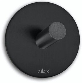 DUPLO törölköző akasztó, kerek, fekete - ZACK