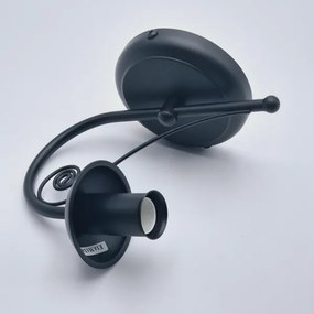 Fali lámpa DONATO 1xE14/40W/230V fekete