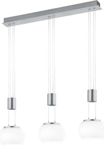 Trio MADISON 342010307 Függőlámpa 3x8w/led 3000k 900lm ip20