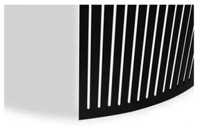 Kávésasztal FIKOLI 40x75 cm fekete/fehér