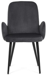 Szürke Bársony Étkezőszék. DCL-X7129 GREY2