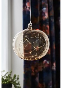 Narancssárga függő karácsonyi fénydekoráció ø 18 cm Lina – Markslöjd