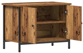 Régi Fa TV Állvány Régi fa Fa 60 x 35 x 45 cm Tartós TV Állvány
