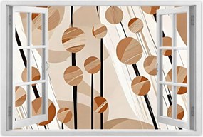 Poszterek 90x60 Bézs az oszlopokon