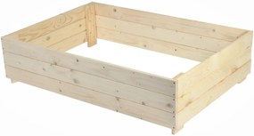 Fából készült magaságyás Grande 150x120x30 cm