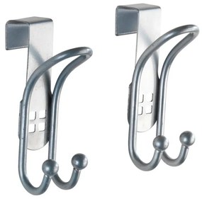 Door Hook 2 db-os ezüstszínű akasztó szett ajtóra - Wenko