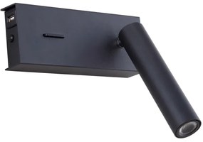 Zambelis H75 - LED Fali lámpa LED/3W/230V USB fekete